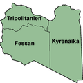 Die drei historischen Großprovinzen 1951–1961