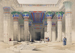 165. Grand Portico of the Temple of Philoe, Nubia.