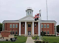 Mitchell County Courthouse in Osage