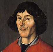 The Torun Portrait of Nicolaus Copernicus (anonymous, c. 1580), kept in the Town Hall[a]