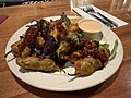 Fried shishito peppers in Fort Bragg, California