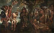 Rubens, Baptism of Christ, 1604-1605, Anversa, Koninklijk Museum voor Schone Kunsten