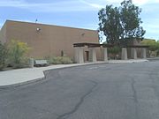 The Pueblo Grande Ruin Museum is located at 4619 E. Washington St. in Phoenix, Arizona. The ruins are listed in the National Register of Historic Places reference #66000184.