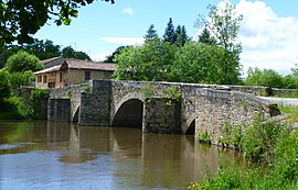 The Gothic Bridge in Saint-Ouen-sur-Gartempe