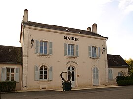 The town hall in Saint-Valentin