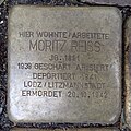 Stolperstein für Moritz Reiss