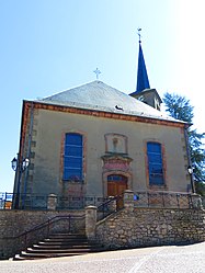 The church in Théding
