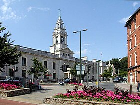 Torquay Town Hall, headquarters of Torbay Council