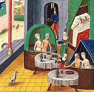 Bathing in 1450
