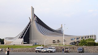 Yoyogi National Gymnasium in Tokyo, 1964 (Kenzo Tange)