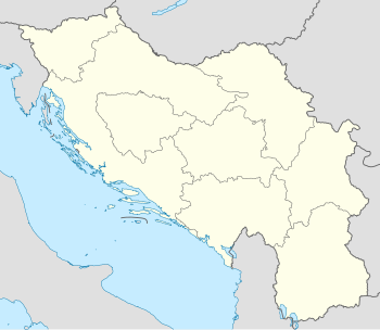 7th Army (Kingdom of Yugoslavia) is located in Yugoslavia (1939–1941)