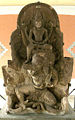 King Airlangga depicted as Vishnu mounting Garuda, 11th century East Java, Indonesia