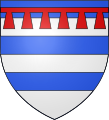 Coat of arms of the Huncherange family, branch of the lords of Rodemack.