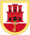 Arms of Gibraltar (Without motto)