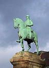 Equestrian statue of Bismarck near Bremen Cathedral