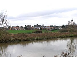 A general view of Boussières-sur-Sambre
