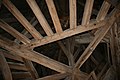 Holzkonstruktion im Turm der Propsteikirche