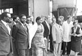 A PR Congo delegation during an official visit to East Germany (1982)