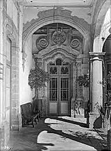Chapel of the Palace in 1920. INAH.