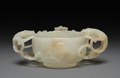 Jade libation cup, Qing Dynasty, 1661–1722 CE