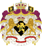 Coat of arms of the Duchess of Brabant, used by Princess Elisabeth
