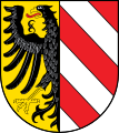 Gespaltener Adler rechts Nürnberg