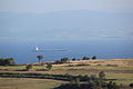 A view of the Dardanelles from Gallipoli peninsula