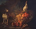 David de Coninck (1636-1687) Kakadu mit farbiger roter? Haube