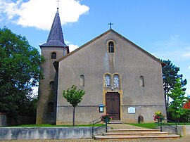 The church in Pommérieux