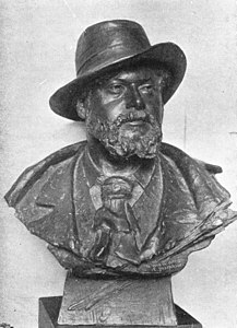 Ernst Josephson, in bronze from 1883, among further copies in Nationalmuseum, Prins Eugens Waldemarsudde and Thiel Gallery.