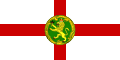1:2 Flagge Alderneys