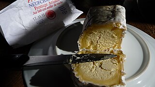 Cross-section of a very well aged cheese