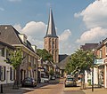 Hengelo, church (de Remigiuskerk) in the street
