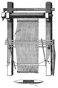 Icelandic warp-weighted loom
