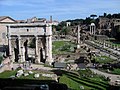 Arch of Septimius Severus and the Roman Forum