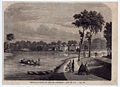 The Lac des Minimes in 1860.