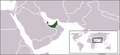 Image 13The proposed federation of Arab emirates, which includes modern-day Bahrain, Qatar, and United Arab Emirates. (from History of the United Arab Emirates)