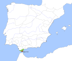 Taifa Kingdom of Algeciras, c. 1037.