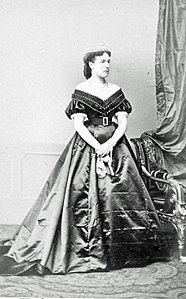 Marie Henriette of Austria, Queen of the Belgians, circa 1867