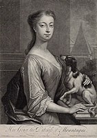 Mary Montagu, Duchess of Montagu, after Charles d'Agar, National Portrait Gallery, London[46]