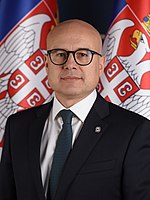 Official portrait of Miloš Vučević from 2022