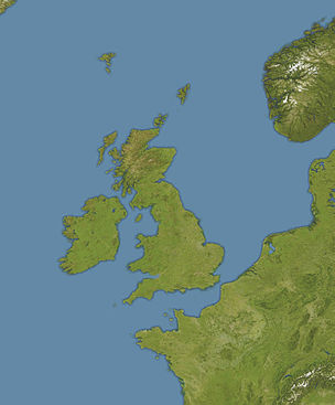 SS Lambridge is located in Oceans around British Isles