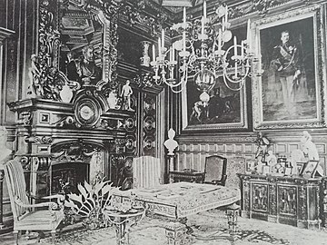 Old image of the smoking room