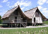 Reconstructed Terramare houses