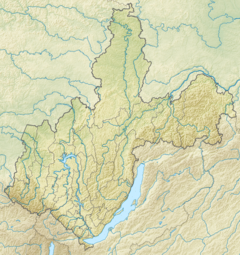 Chaya (river) is located in Irkutsk Oblast