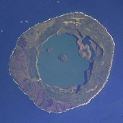 Niuafo'ou crater lake, Tonga