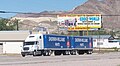 Sherwin-Williams Paints truck on US 95 Nevada