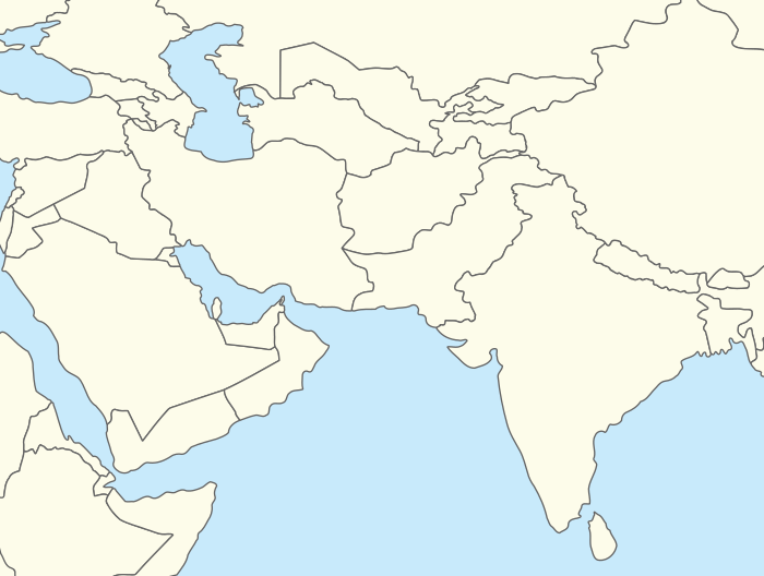 List of United States Air Force installations is located in Southwest Asia
