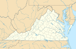 Impact location is located in Virginia