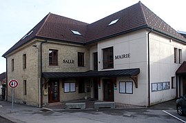 The town hall in Vuillecin